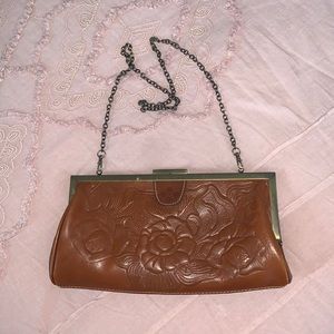 Patricia Nash Clutch with Removable Chain